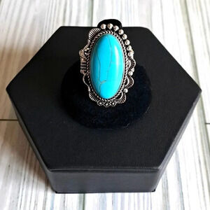 Paparazzi Accessories | Fashion Ring | Turquoise | Fits Size 6 to 10 | NWT